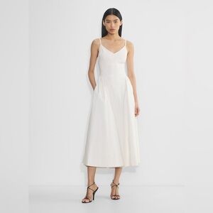 Aritzia White Midi Dress
